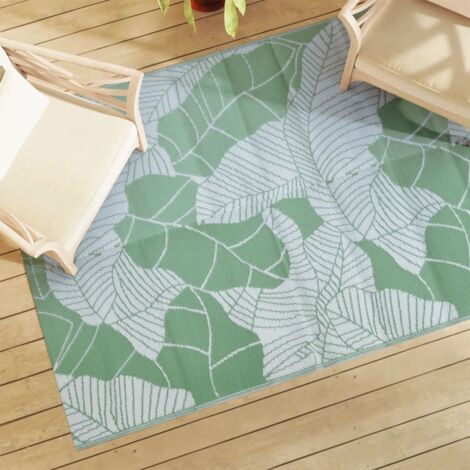 vidaXL Tapis d'extérieur ARAKIL vert 140 x 200 cm PP (1/6)