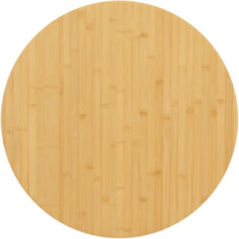 Plateau de Table, de Bureau, Table à Manger 60x4 cm bambou vidaXL