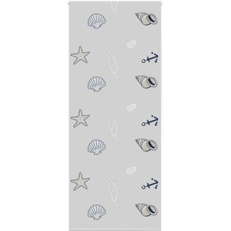 vidaXL Store enrouleur de douche 90x240 cm largeur du tissu 86 cm