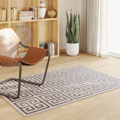 Tapis intérieur extérieur à poils courts 120x180cm antidérapant vidaXL (1/5)