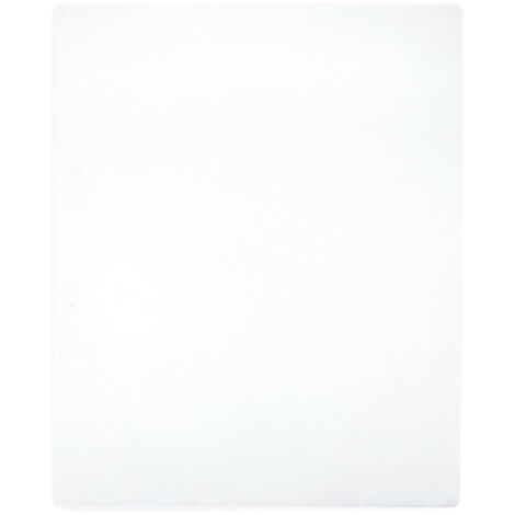 vidaXL Draps-housses Jersey 2 pcs Blanc 180x200 cm Coton