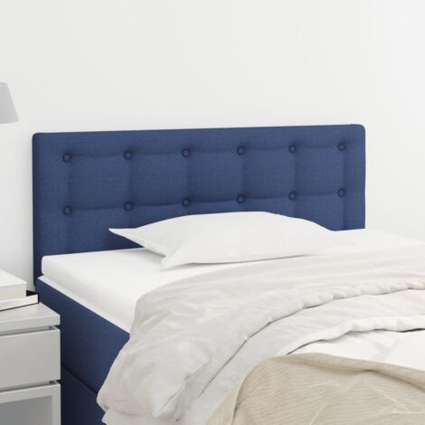 Tête de lit Bleu 100x5x78/88 cm Tissu vidaXL463355