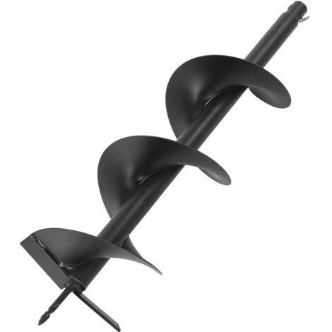 Vidaxl – Perceuse de tarière 200 mm – Acier pour béton armé – Compatible avec tarières 20 mm – Usage intensif pour plantations et constructions