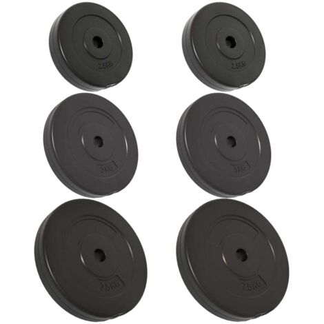 Pensi pour poids 6 pcs 30 kg dans du ciment de guidon multifonctionnel