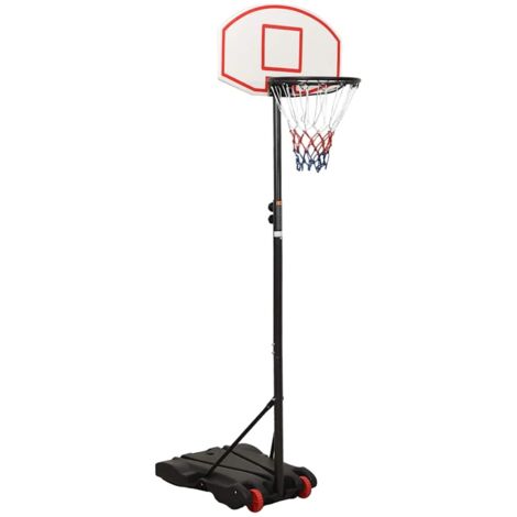 Support de basket-ball Blanc 216-250 cm Polyéthylène vidaXL