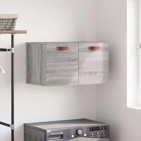 Armoire murale Sonoma gris 60x36,5x35 cm Bois d'ingénierie vidaXL