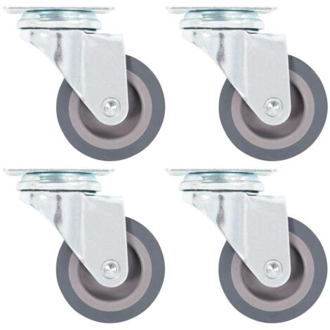 vidaXL Roulettes pivotantes 4 pcs 50 mm (1/5)