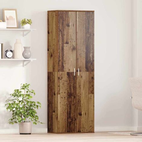 Highboard Bois Ancien 60 x 35 x 180 cm Bois d'ingénierie vidaXL
