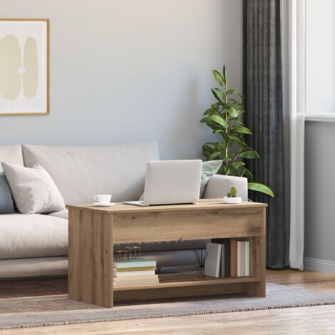 vidaXL  Coffee Table  Artisan Oak 80 x 50.5 x 41.5 cm Engineered Wood
