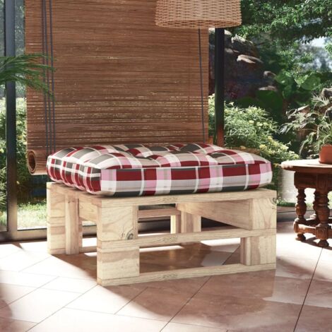 Pouf palette de jardin bois de pin imprégné vidaXL (1/5)