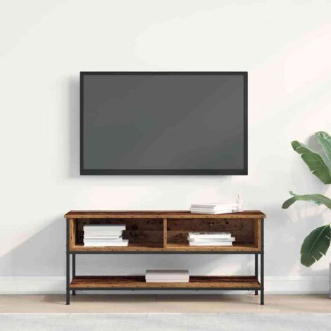 vidaXL TV Cabinet Set Old Wood 100 x 35 x 45 cm Engineered Wood (1/5)