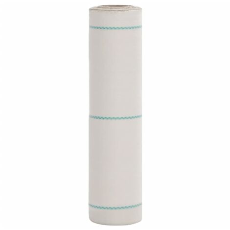 Membrane anti-mauvaises herbes blanc 0,5x25 m PP vidaXL