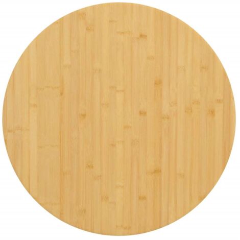 Plateau de Table, de Bureau, Table à Manger 60x2,5 cm bambou vidaXL