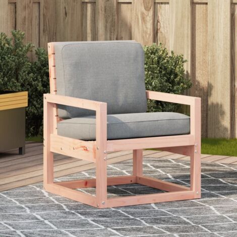 Chaise de jardin 57,5x63x76 cm bois massif de douglas vidaXL (1/5)