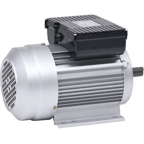 Vidaxl – Moteur électrique monophasé 2,2kW – Vitesse 2800 tr/min – Indice de protection IP55 – Arbre de 19mm pour applications industrielles (1/5)