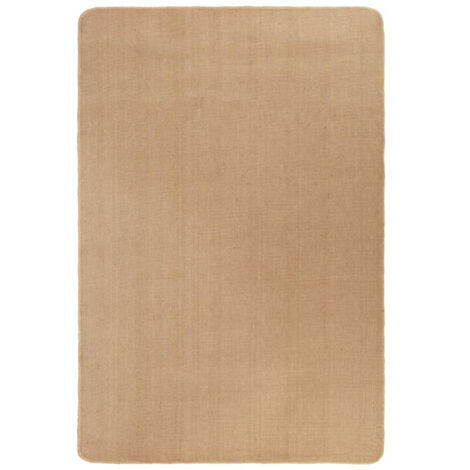 Tapis en jute avec endos en latex 180x250 cm vidaXL