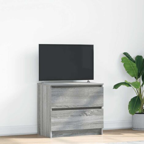 Meuble TV sonoma gris 60x35x54 cm bois d'ingénierie vidaXL