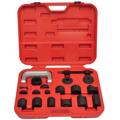 Vidaxl – Coffret d'adaptateurs extracteur de joint à rotule 21 pièces – Ensemble complet pour démontage rapide – Compatible avec tous les joints press-fit (1/5)