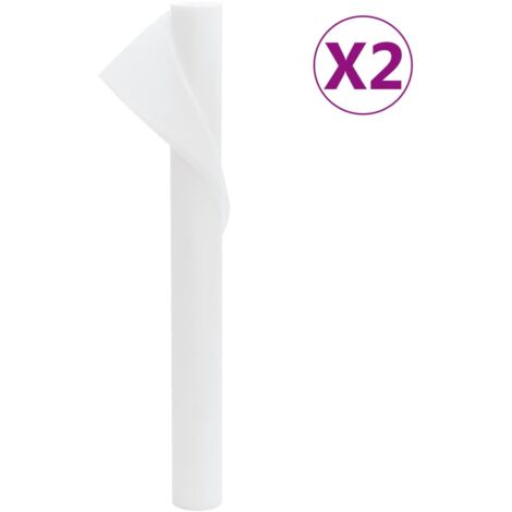 Toison végétale 2 rouleaux 70 g/m² 10x1,6 m vidaXL (1/5)