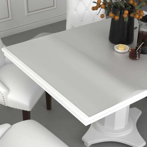 Vidaxl – Protecteur de table PVC 160x90 cm – Épaisseur 1,6 mm – Étanche et résistant aux rayures – Facile à nettoyer