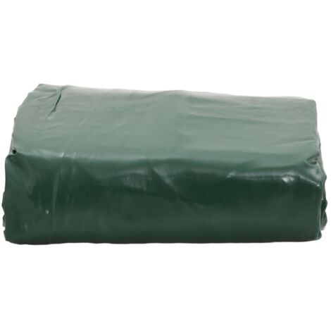Bâche vert 3x3 m 650 g/m² vidaXL