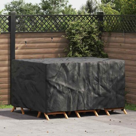 Housse pour mobilier d'extérieur Noir 180 x 150 x 85 cm 210D vidaXL