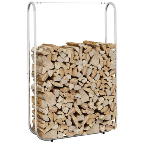 Portant de bois de chauffage avec fil d acier acier galvanisé