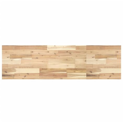 Dessus de meuble de salle de bain non traité bois d'acacia vidaXL (1/5)
