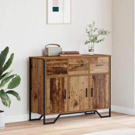 Buffet Bois ancien 97 x 32.5 x 74.5 cm Bois d'ingénierie vidaXL