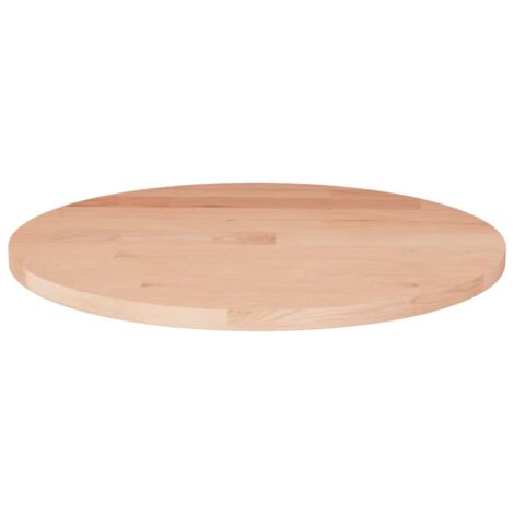 Dessus de table rond Ø40x1,5 cm Bois de chêne massif non traité vidaXL