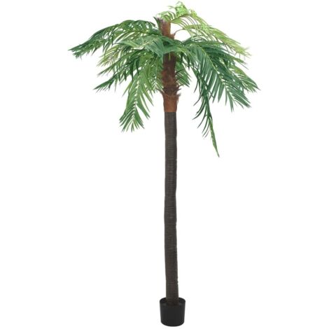 vidaXL Artificial Phoenix Palm with Pot 305 cm Green