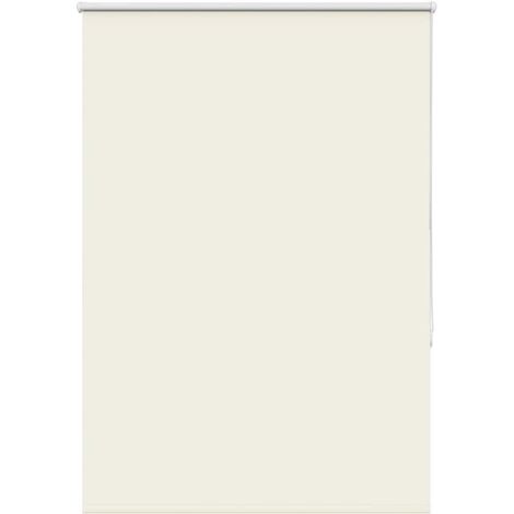 Store enrouleur occultant blanc cassé 90x175cm largeur du tissu vidaXL