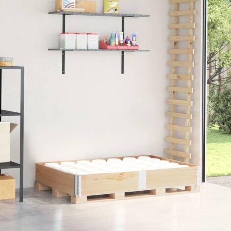 Collier de palette 150x100 cm bois de pin solide vidaXL