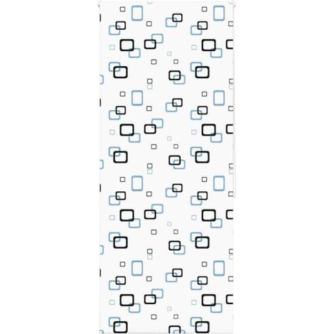 vidaXL Store enrouleur de douche 100x240 cm largeur du tissu 96 cm