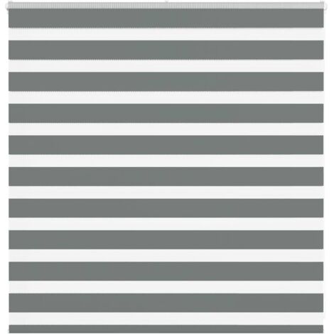 vidaXL Store zèbre gris foncé largeur du tissu 140,9 cm polyester (1/5)