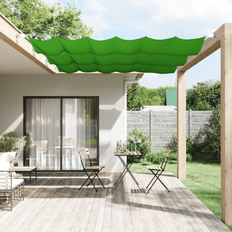 Auvent vertical Vert clair 60x270 cm Tissu oxford vidaXL