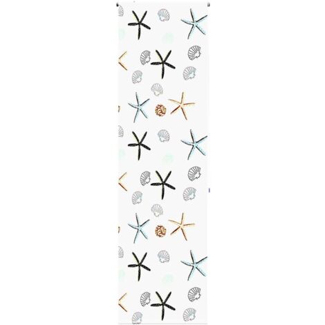 Store enrouleur de douche 70x240 cm largeur du tissu 66 cm vidaXL (1/5)