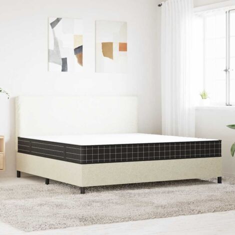 Matelas à ressorts bonnell moyen 200x200 cm vidaXL