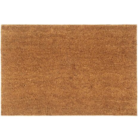 vidaXL Door Mat Natural 60x90 cm Tufted Coir (1/5)