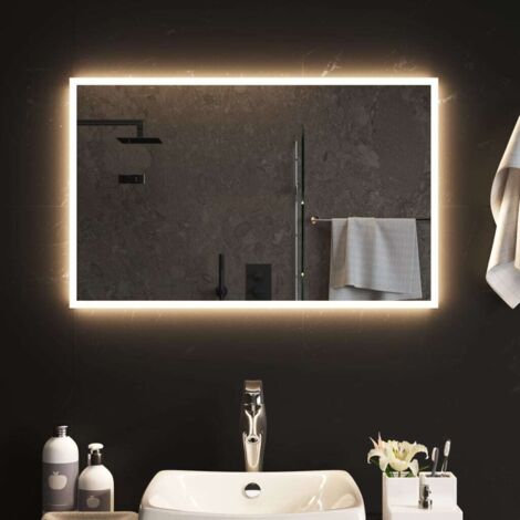 Miroir de salle de bain à LED 50x80 cm vidaXL375016