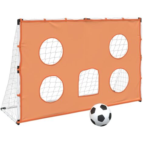 But de football pour enfants avec tapis de ciblage et ballon vidaXL