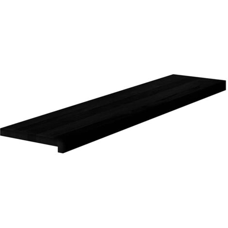 vidaXL Marches d'escalier 4 pcs marron foncé 110x25x2 cm chêne massif