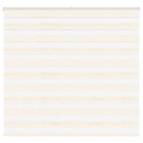 Store zèbre beige marbré largeur du tissu 155,9 cm polyester vidaXL
