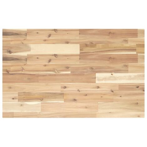 Dessus de meuble de salle de bain non traité bois d'acacia vidaXL