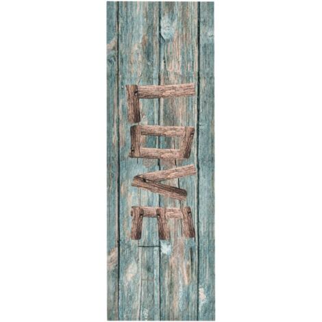 Tapis de sol de cuisine lavable Love 45x150 cm vidaXL (1/5)