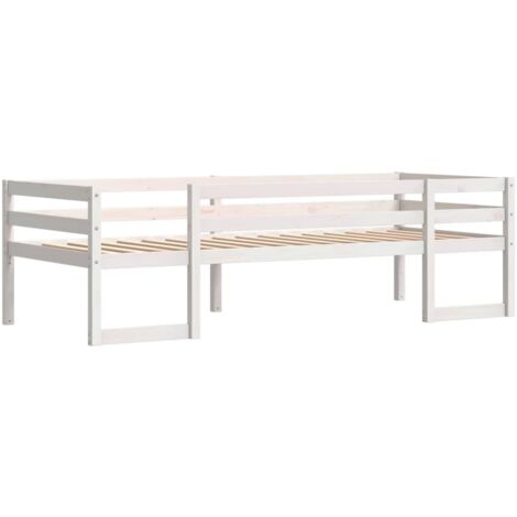 Cadre de lit pour enfants sans matelas 90x200 cm pin massif vidaXL (1/5)
