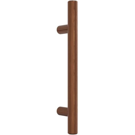 Poignées d'armoire 20 pcs bronze 96 mm acier inoxydable vidaXL