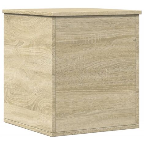 vidaXL Storage Box Sonoma Oak 40x42x46 cm Engineered Wood (1/6)