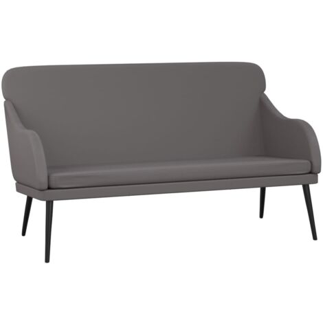 Banc Gris 110x76x80 cm Similicuir vidaXL