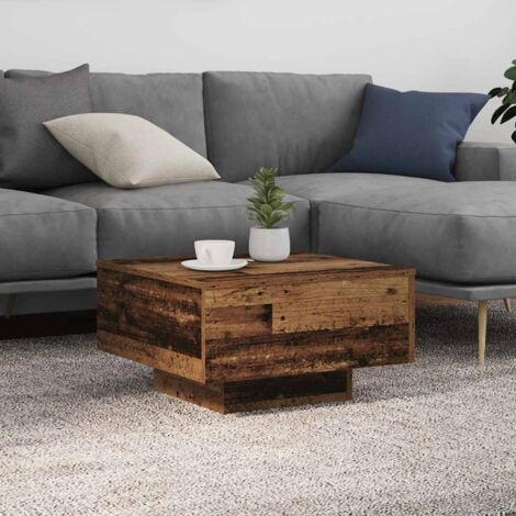 Table basse Bois ancien 55 x 55 x 31 cm Bois d'ingénierie vidaXL